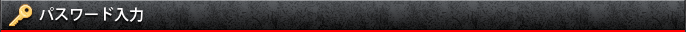 パスワード入力